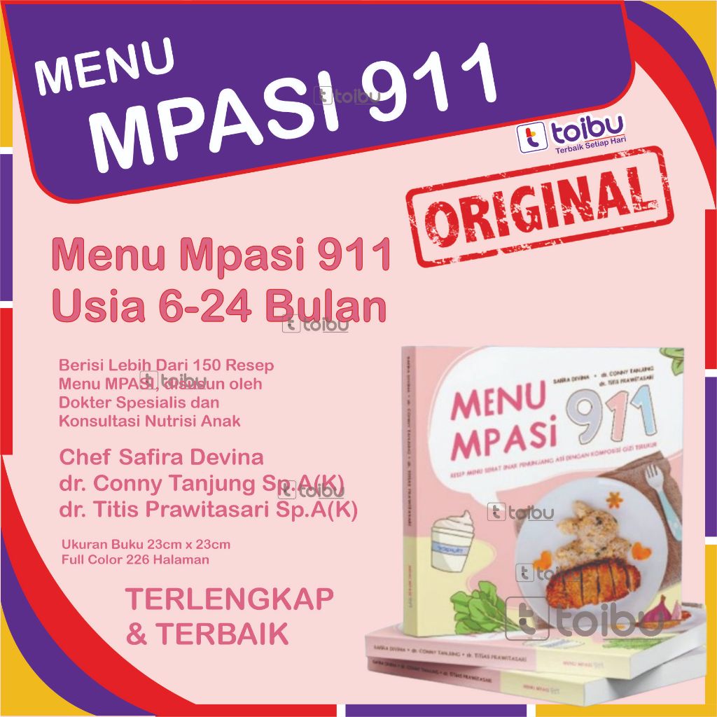 Menu MPASI 911 Chef Safira Devina | 365 Mpasi | Mpasi Dr Tiwi * Panda Med