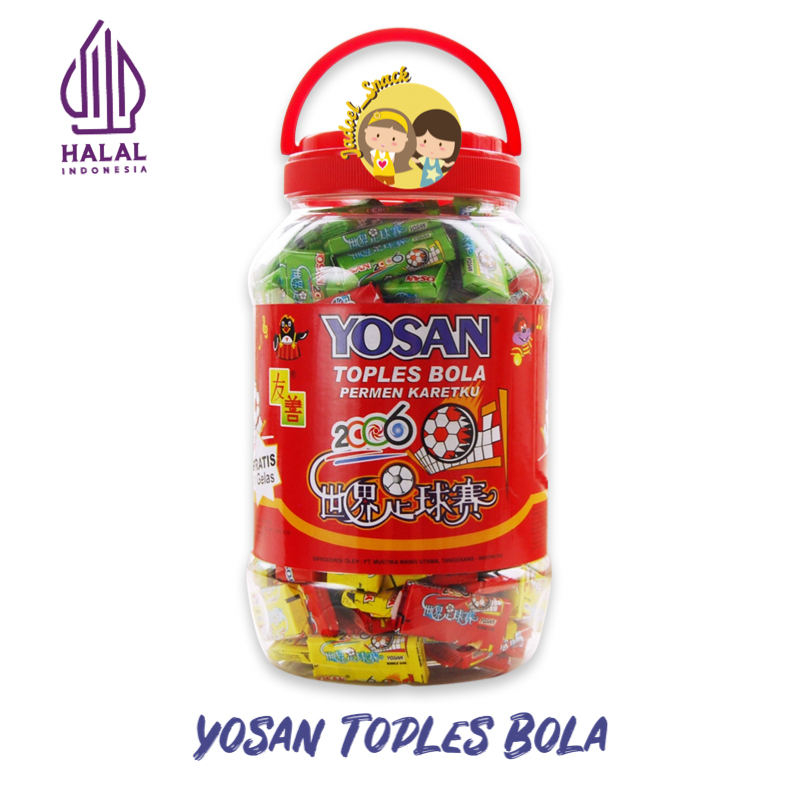

Yosan Bola Toples 400 Gr – Permen Karet Rasa Buah