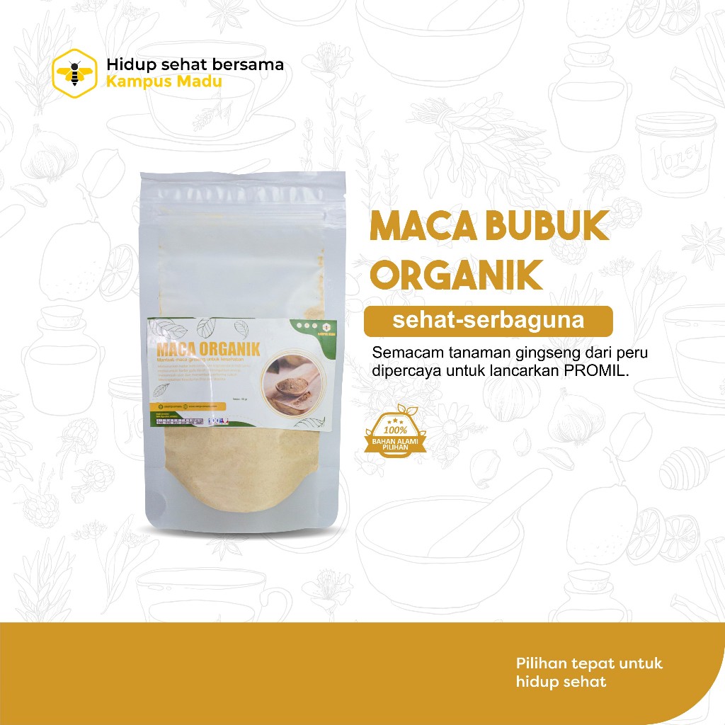 

Maca Organik Bubuk/Raw Maca/Gingseng Peru (Promil)