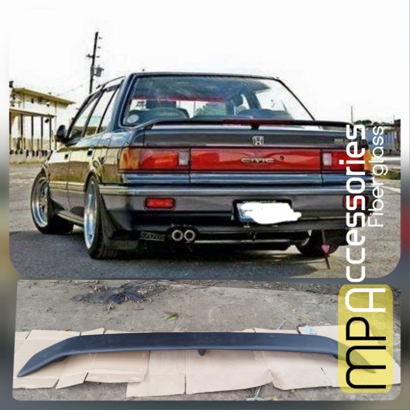 Spoiler Civic Nouva dan Grand Civic thn 1987-2992