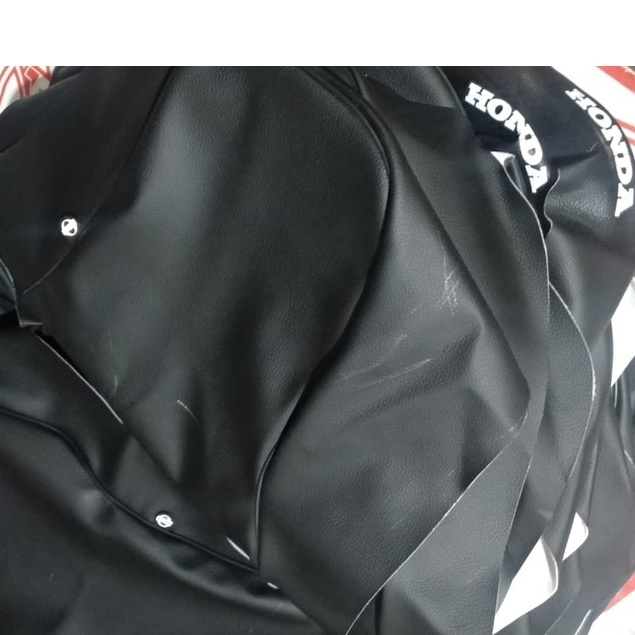 bungkus/sarung kulit jok motor gl 100 mbtech