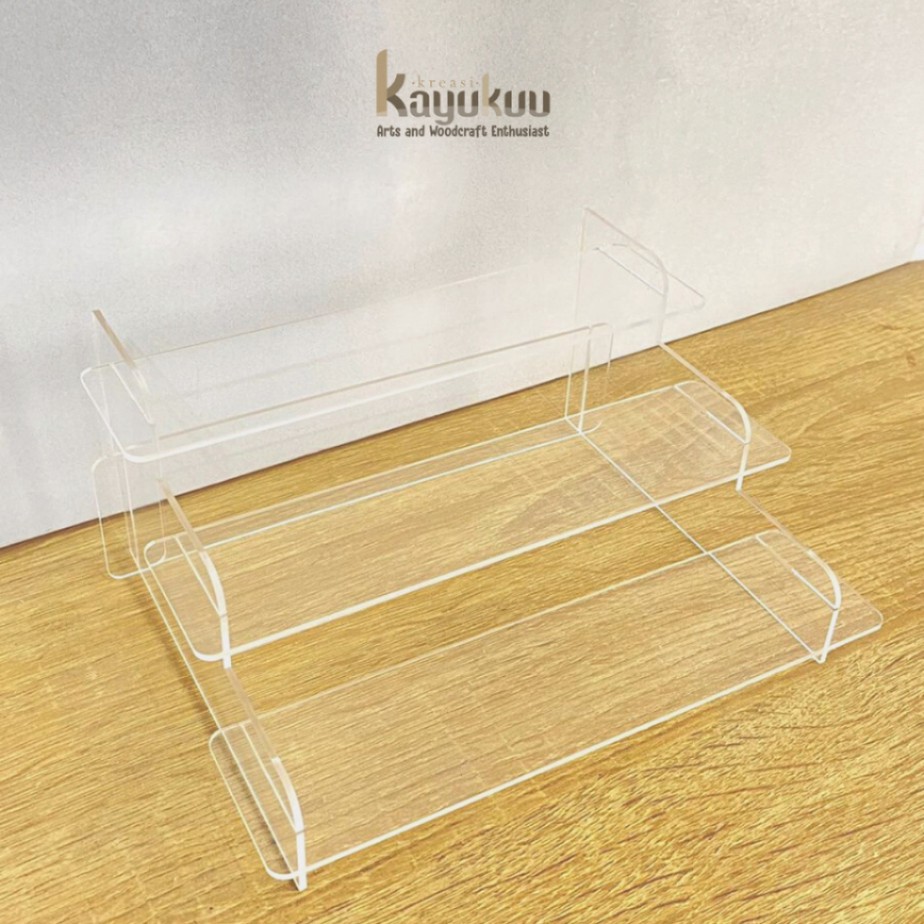 Kreasikayukuu Rak Full Akrilik Acrylic 2mm Serbaguna Furniture Rumah