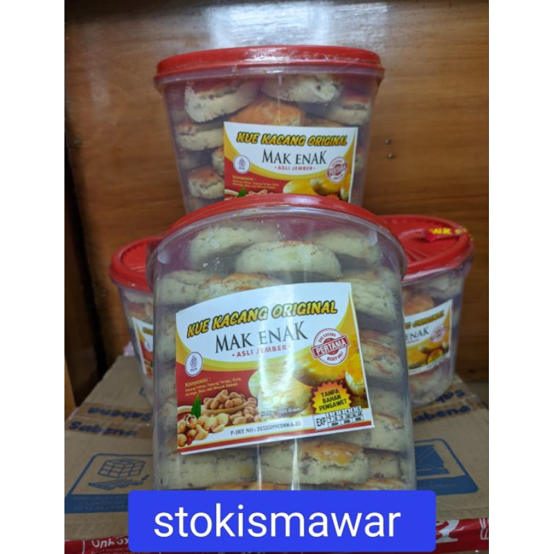 

Kue Kacang Mak Enak Jember ORI / Kue Lebaran / Kue Kering Mak Enak