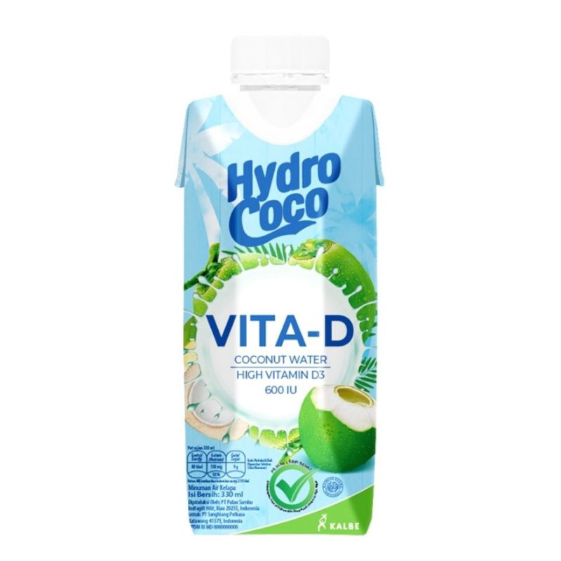 

Hydro Coco Vita-D Minuman Air Kelapa 330ml