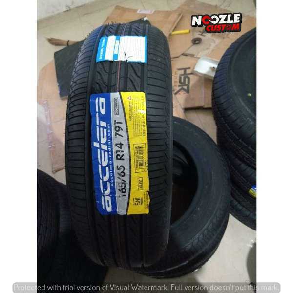 STANDAR BAN MOBIL 165/65 R14 ACCELERA ECO PLUSH 165 65 RING 14