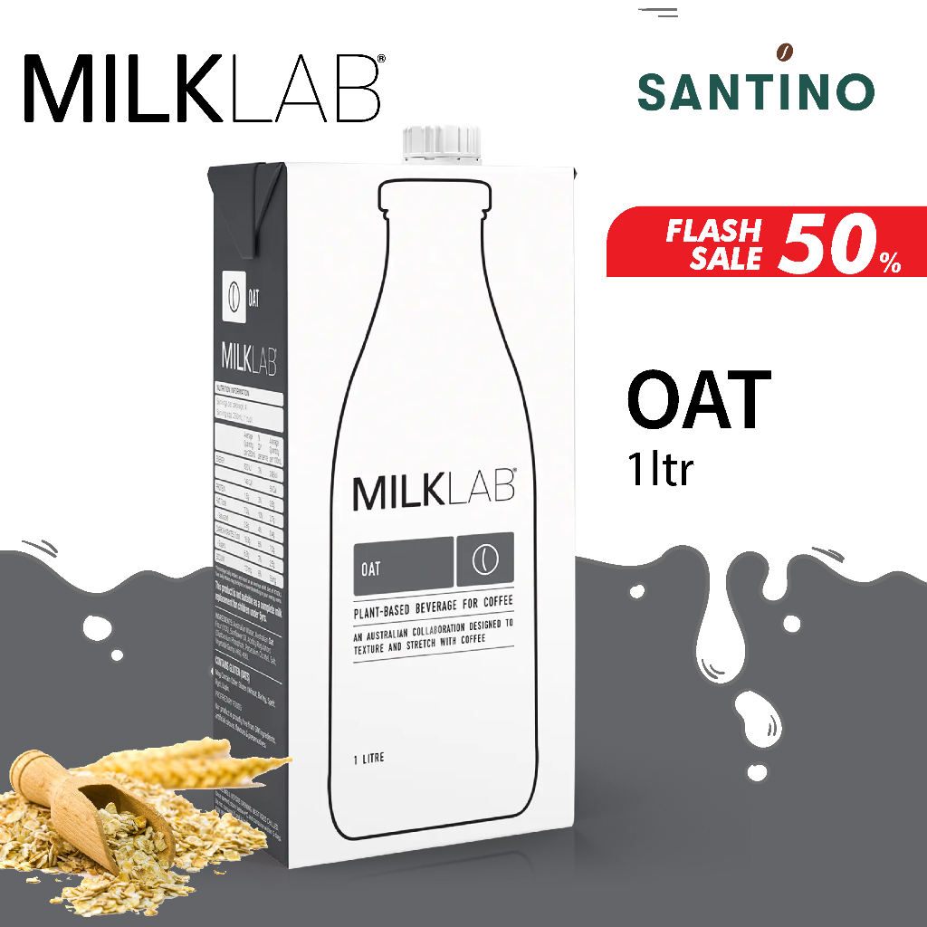 

Milklab Oatmilk Plant Based Milk PROMO - Susu Nabati Oat 1 Liter