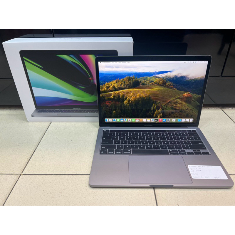 Macbook Pro M1 2020 Greey SSD 512GB ex iBox