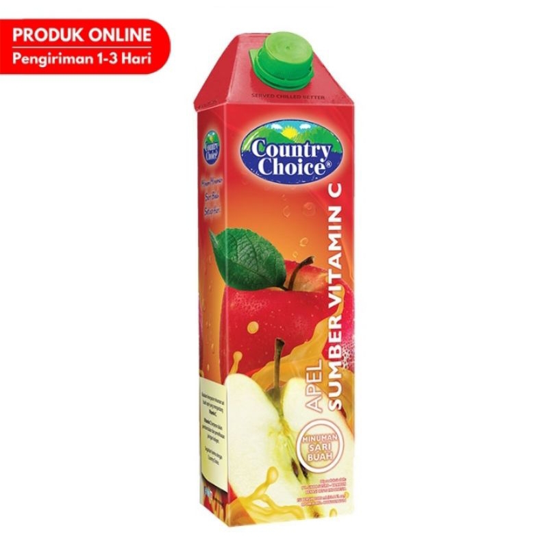 

Country Choice Minuman Sari Buah Apple 1 L