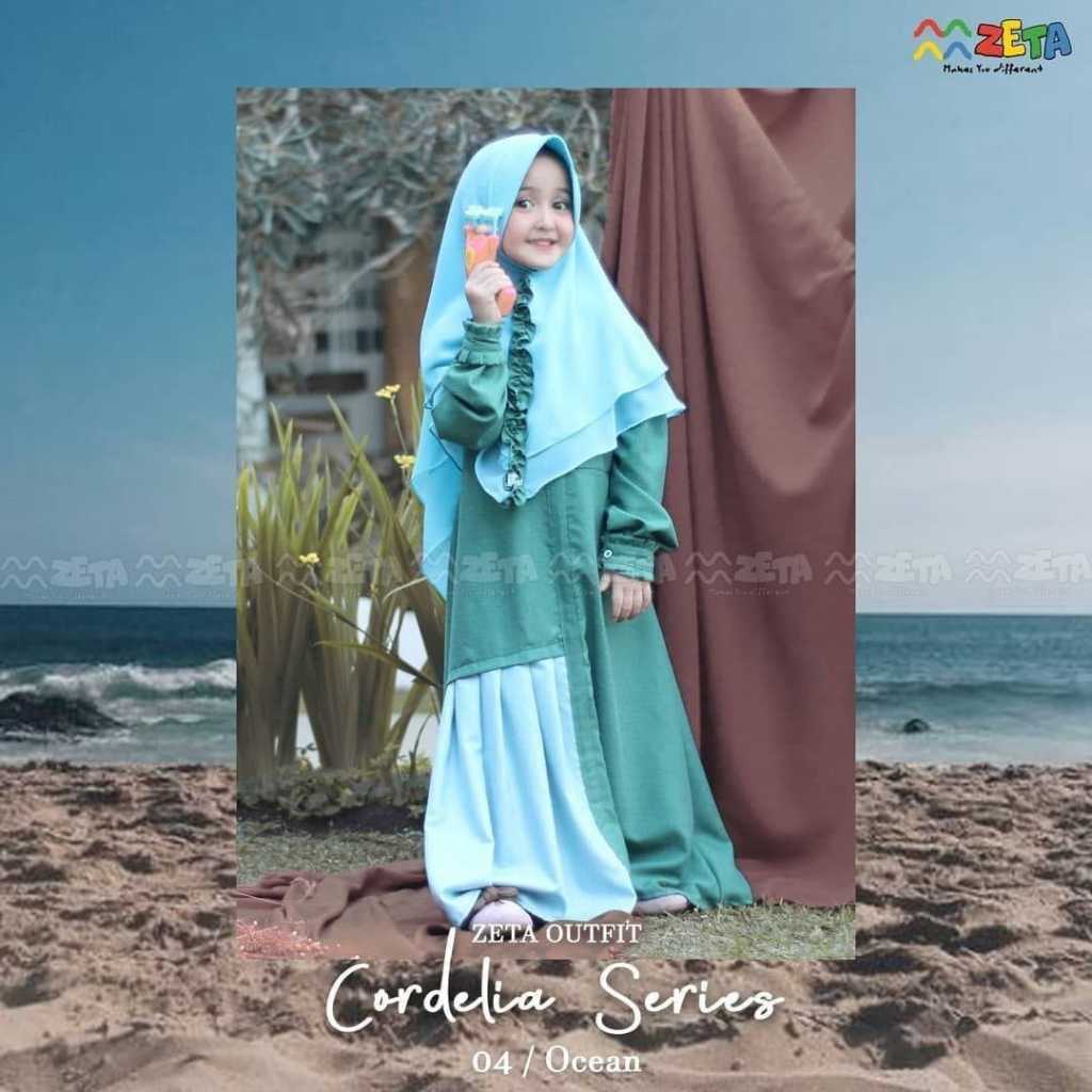 GAMIS ANAK | GAMIS CORDELIA SERIES SET HIJAB BY ZETA
