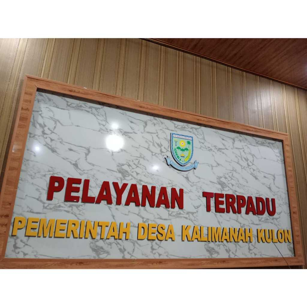 HURUF TIMBUL AKRILIK SPON