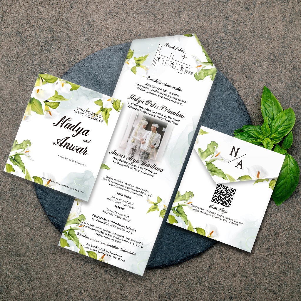 UNDANGAN AMPLOP PERNIKAHAN ENVELOPE - UNDANGAN PERNIKAHAN SEMI AMPLOP - UNDANGAN MEWAH