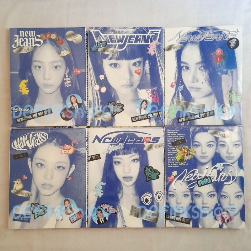 [READY STOCK] 1st EP Newjeans - New Jeans Bluebook Weverse Album ver Sealed | Album Nwjns Nj Wv PC P