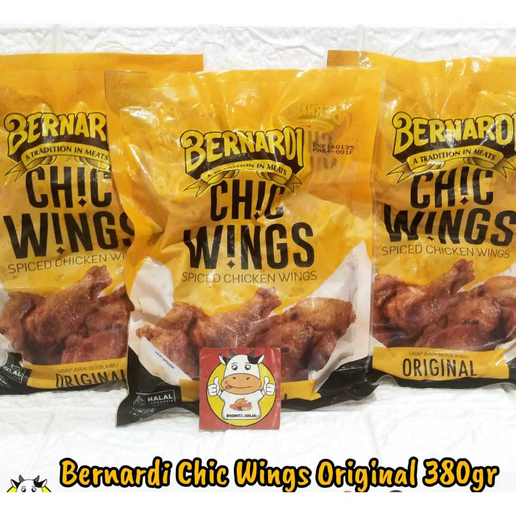 

BERNARDI CHIC WINGS ORIGINAL 380GR-FROZEN FOOD-BRONTZ JOGJA