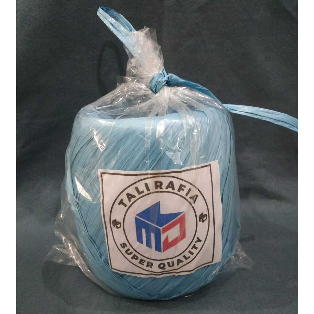 

Tali Rafia Biru Super Berat 1 Kg Full