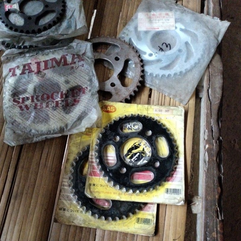 gear honda gl100 gl pro (428-38t 45t )