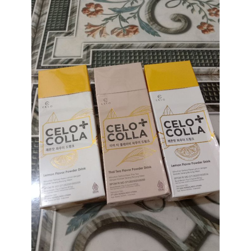 

celo cola thai tea + 2 box celo cola lemon, ready stok siap kirim