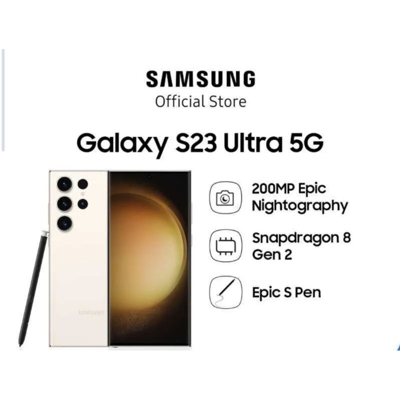 Samsung Galaxy S23 Ultra 5G Smartphone 12GB/256GB