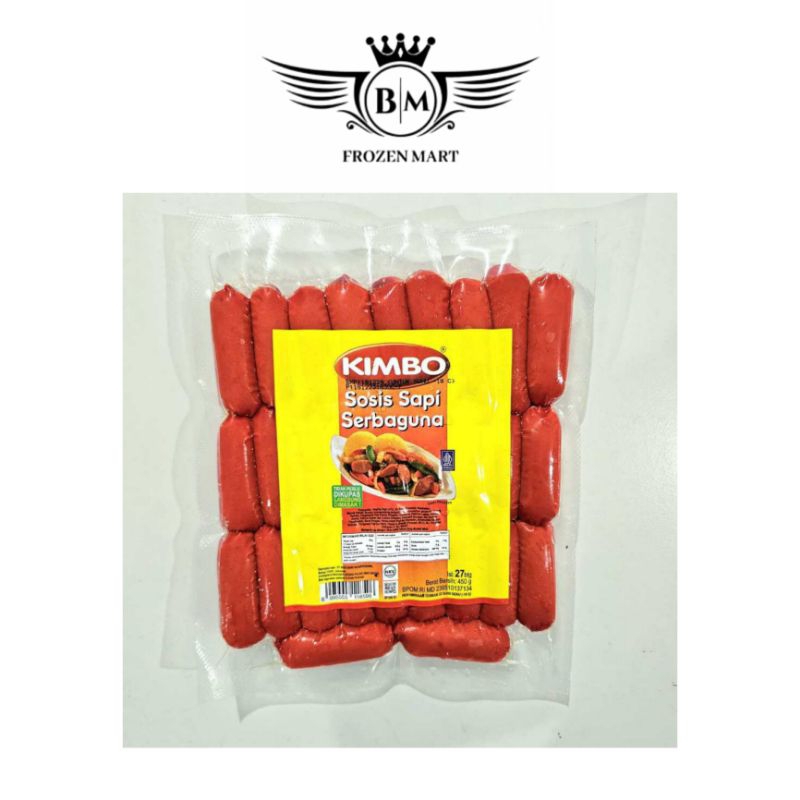 

Sosis Kimbo Cocktail Serbaguna 450gr. (Merah)