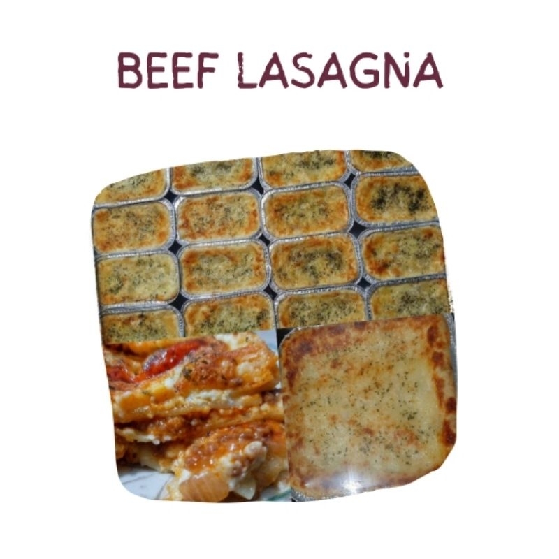 

beef lasagna personal