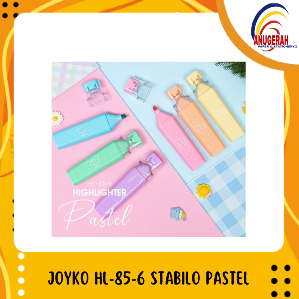 

JOYKO HL-85-6 STABILO PASTEL (SET)