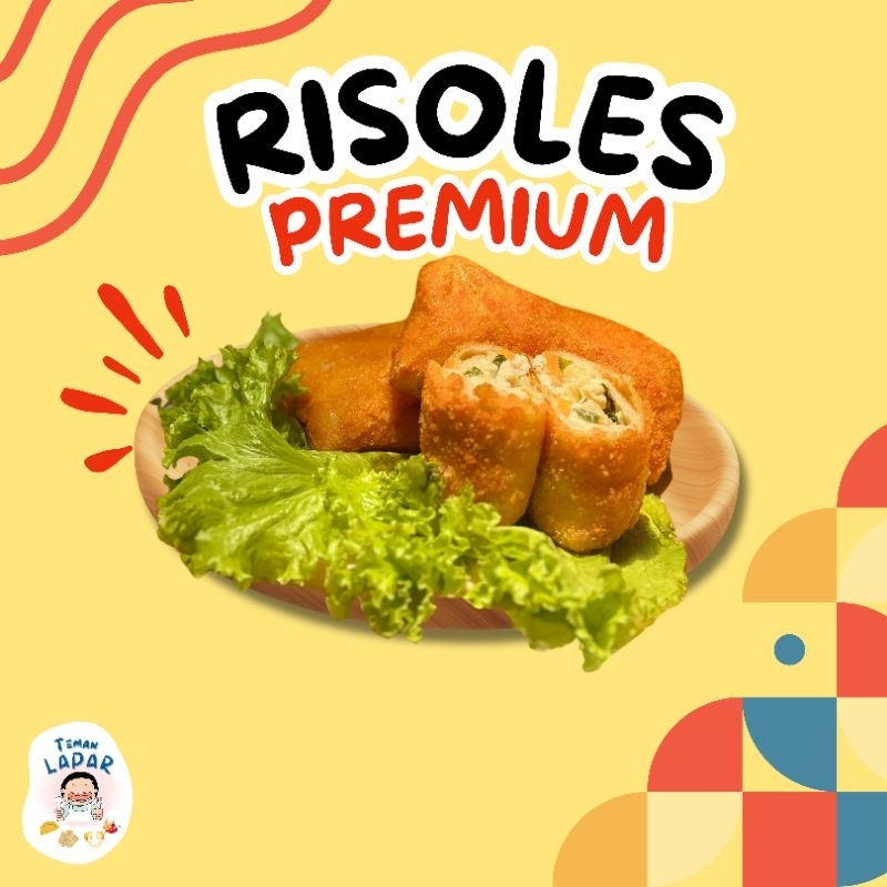 

RISOLES PREMIUM by Teman Lapar (isi ragout ayam, smoked beef mayo, mayo mentai) CEMILAN SIAP SAJI PRAKTIS