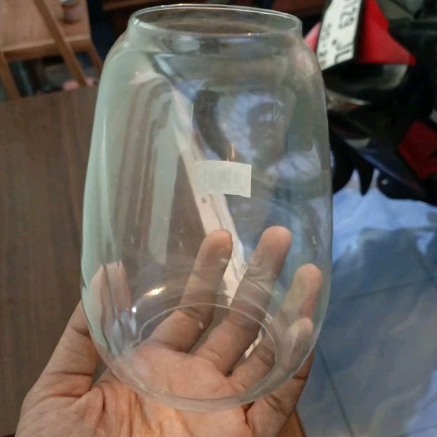 kaca semprong lampu minyak badai teng kapal lentera jadul antik