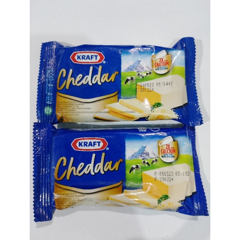 

Keju Cheddar 90g keju exp