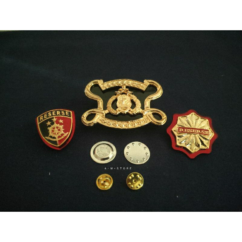 EMBLEM RESERSE RODA RESERSE PIN RESERSE POLRI