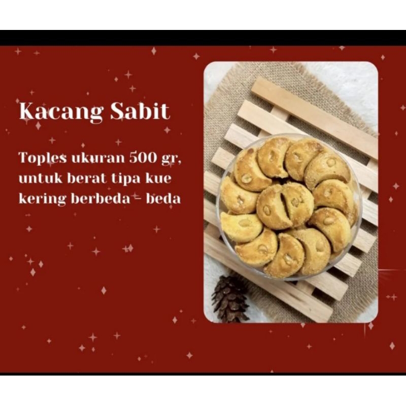 

Kue kering lebaran Kue Sabit 500gr