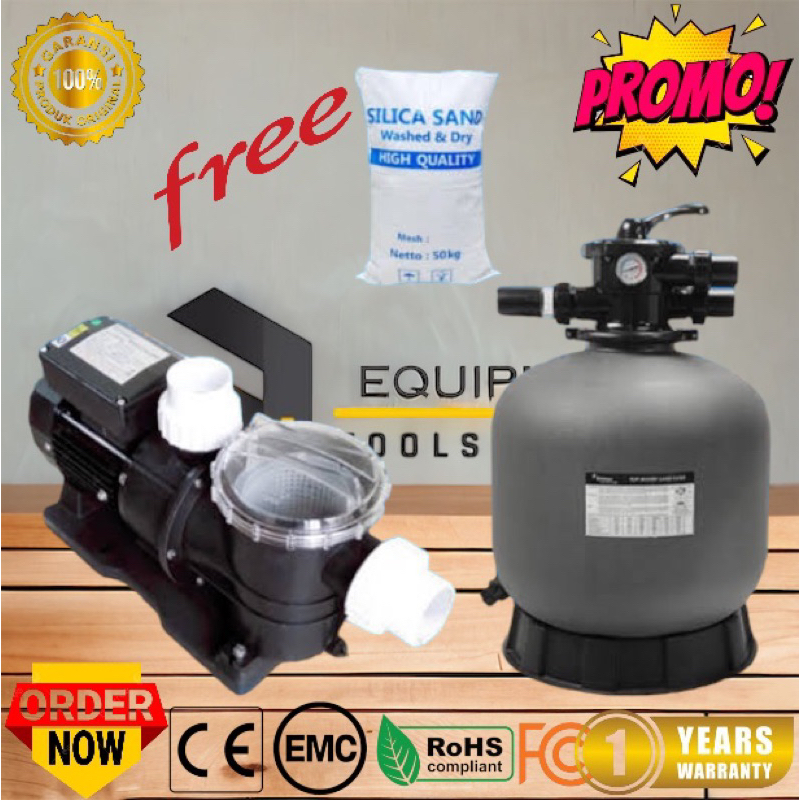 POMPA KOLAM RENANG VENEZIA STP-75 3/4HP POMPA KOLAM VENEZIA STP75