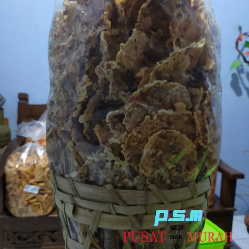 

peyek kacang renyah gurih/250gr
