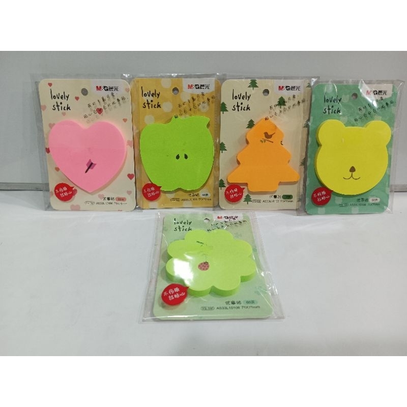 

sticky note karakter lucu merek M&G