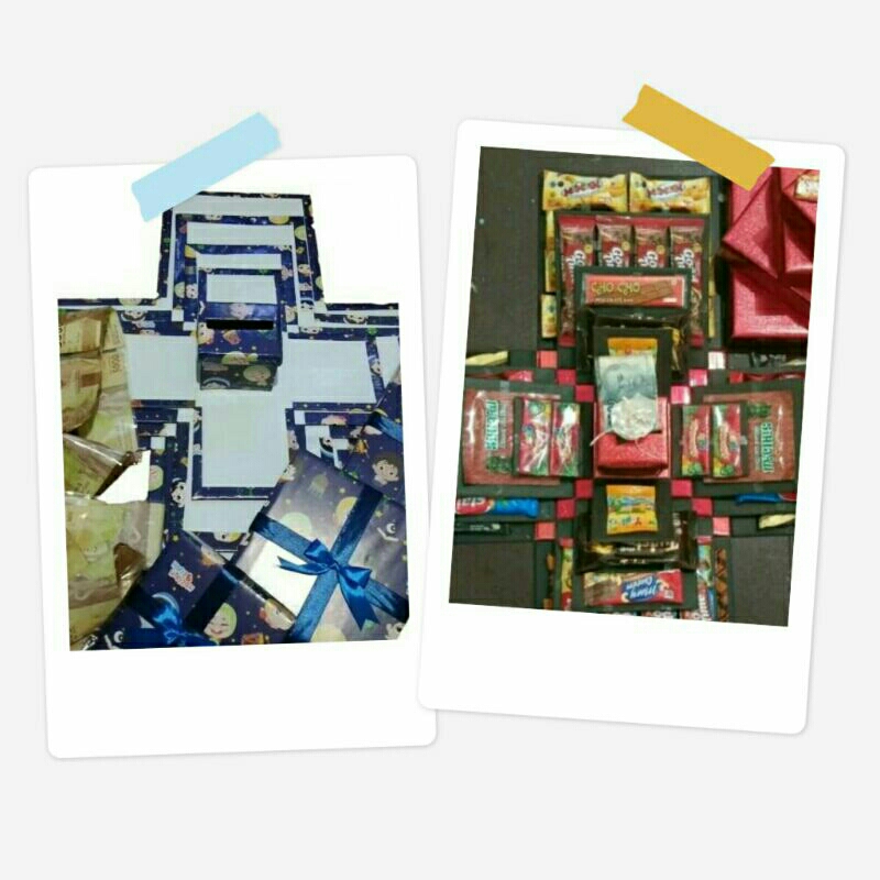 

explosion box//snack box//box hampers//kotak box snack//kado ulang tahun