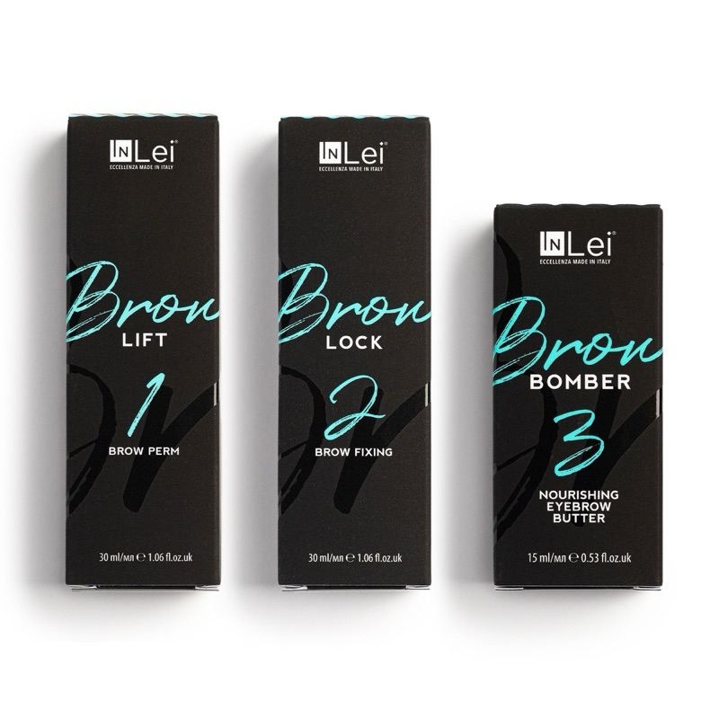 Brow Bomber Brow Lamination Brow Lift Brow Lock Bottle Kit Inlei Italy