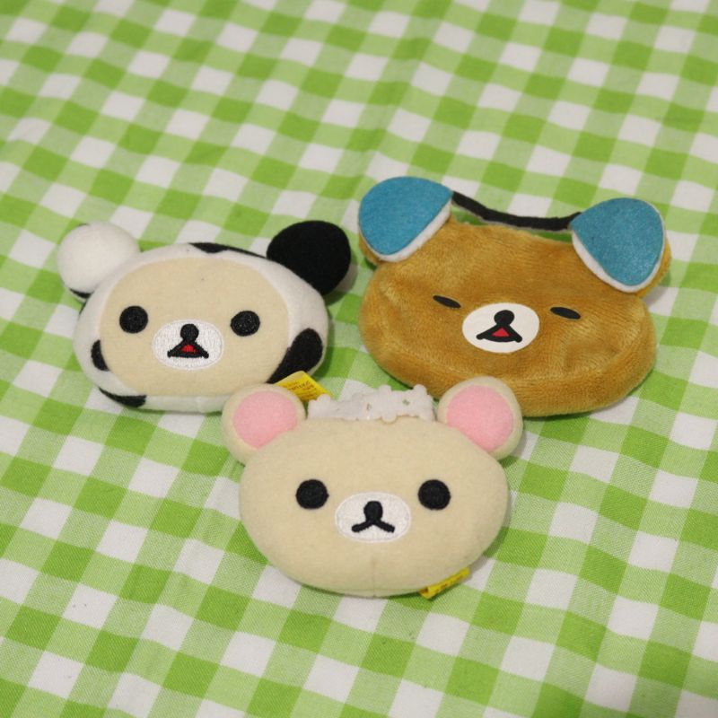 BONEKA RILAKKUMA DAN KORILAKKUMA / BONEKA KECIL LUCU / DOMPET RILA