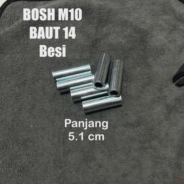 Bosh M10 /  baut 14 panjang 5.1cm BESI
