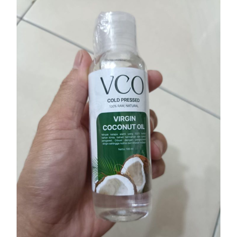 

VCO Extra Virgin Coconut Oil VCO 100ml - Minyak Kelapa Murni 100% Grade A Terbaik