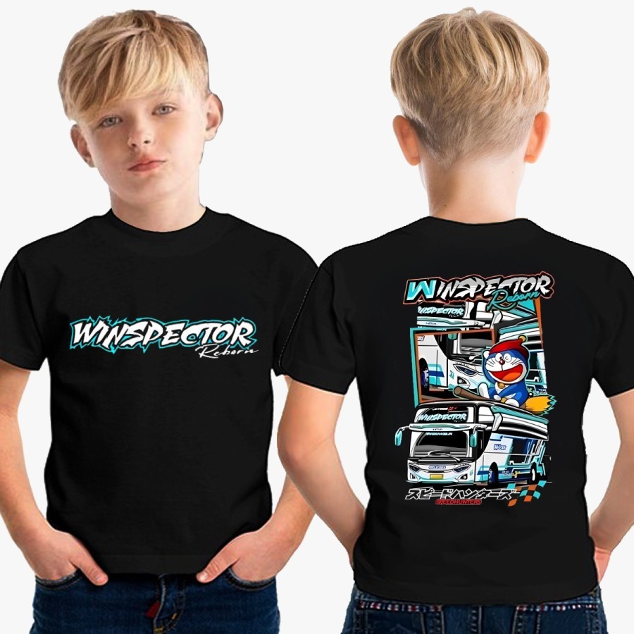 Kaos Anak Jet Bus Kids Panda Atasan Anak Baju Bus Telolet Kids Panda