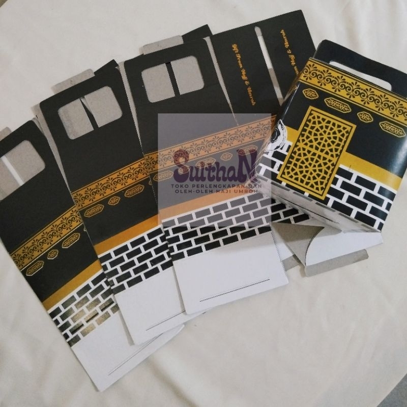 

BOX KA'BAH (BOX OLEH-OLEH HAJI DAN UMROH) PER PCS