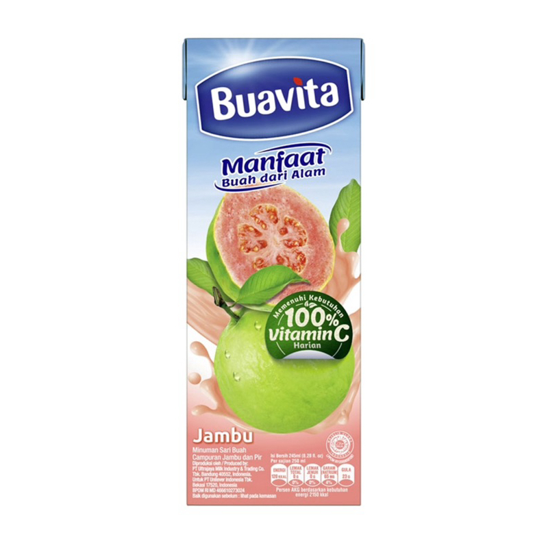 

Buavita Jus Buah Asli 245 ml