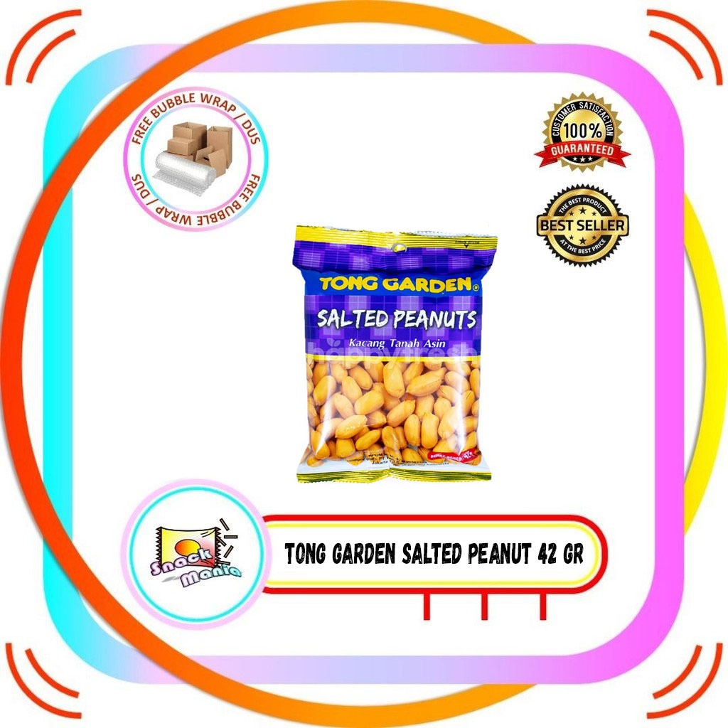 

Tong Garden Salted Peanuts 42 gr Kacang Tanah Asin