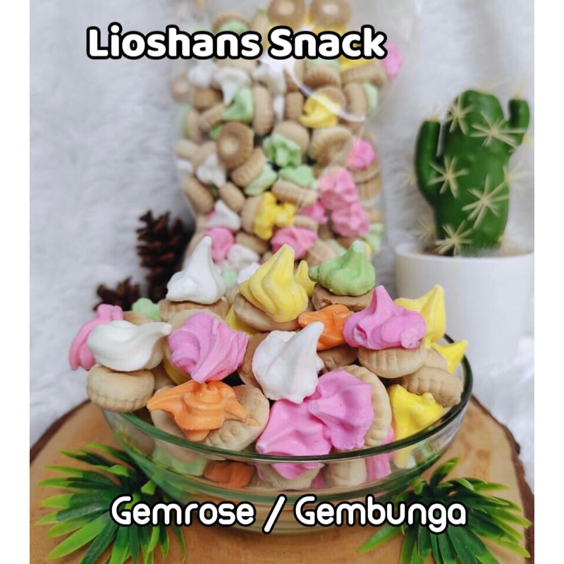 

GEM ROSE - Kue monas - 500gr