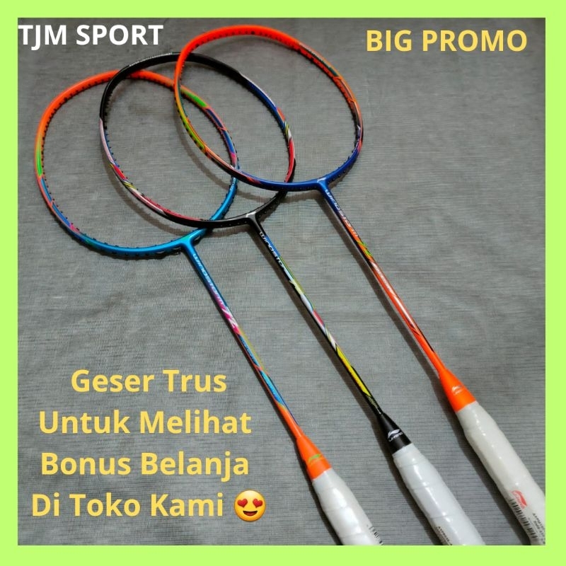 raket badminton original impor 100%/raket bulutangkis 30LBS/raket badminton original 100% japan asli