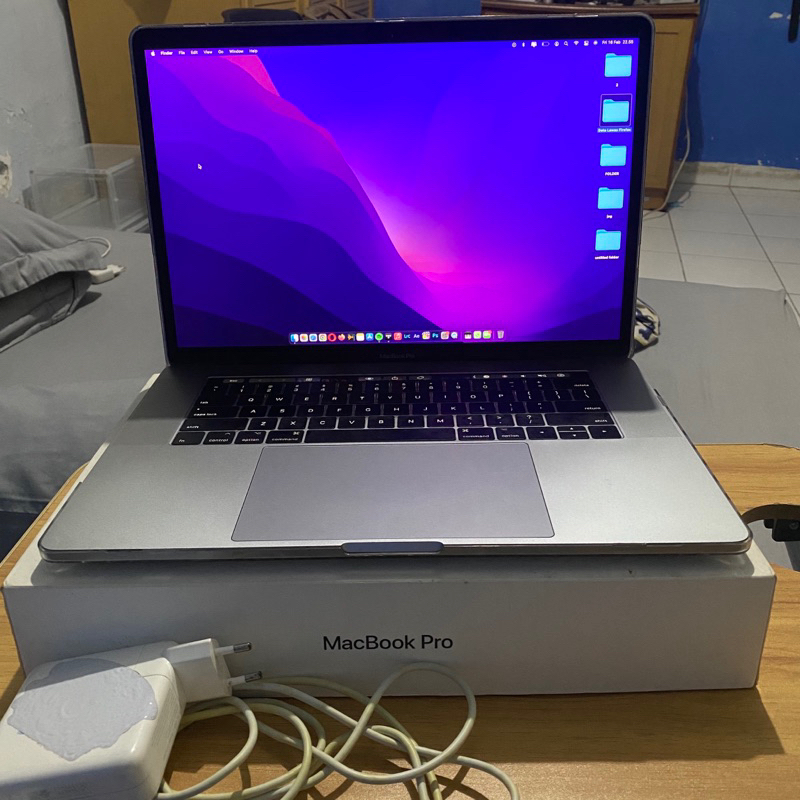 macbook pro 2016 15 inch 512 ssd fullset original