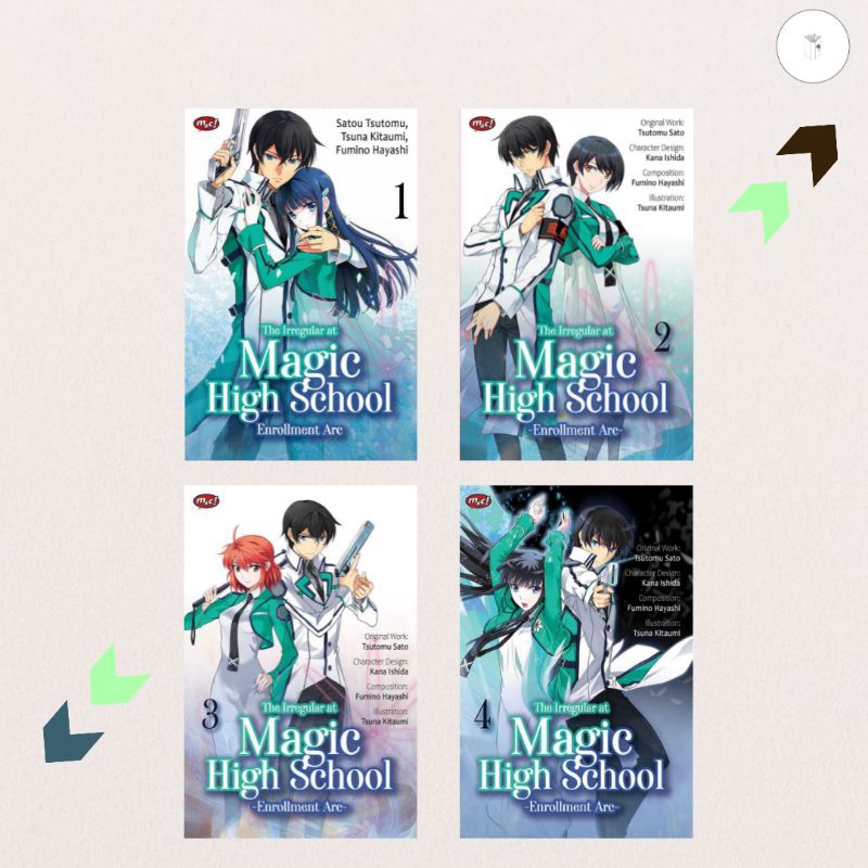 Buku Komik The Irregular at Magic High School - Tsutomo Sato