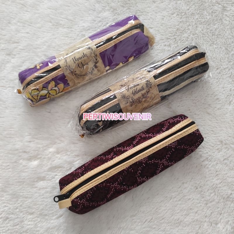 

(Ecer/Satuan) Tempat Pensil Batik Kemas Plastik