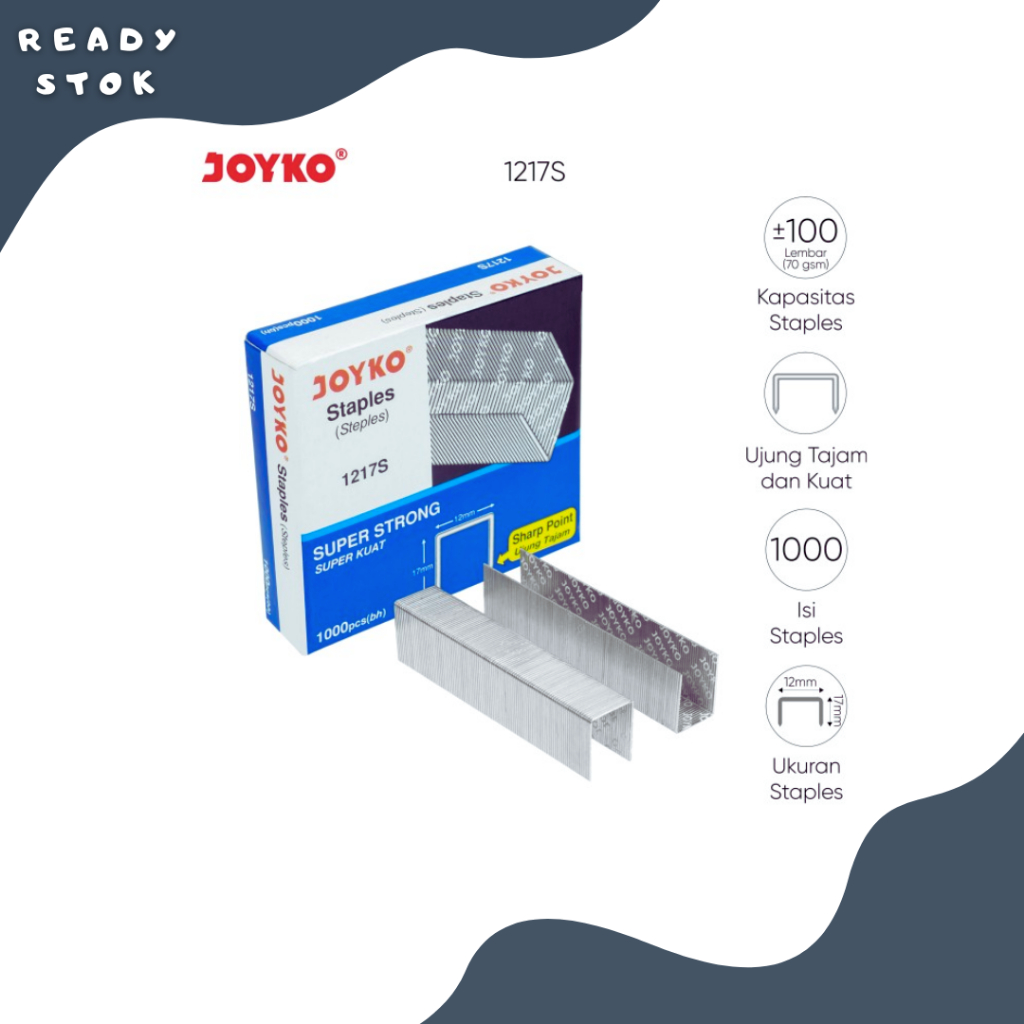 

ISI STAPLES 1217S ( DUS KECIL )