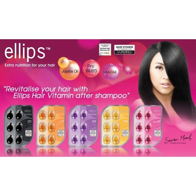 Ellips Hair Vitamin Rambut Sashet | Botol