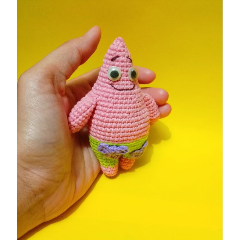 AmigurumiPatrickBonekaRajutPatrick