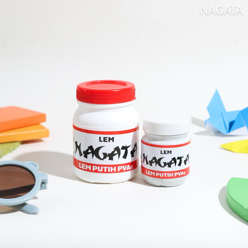 

LEM PUTIH PVAc NAGATA 150gr dan 50gr - Melekat dengan baik kualitas bagus termurah